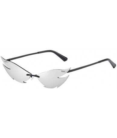 Rimless Rimless Sunglasses Steampunk Protection - CJ190N4D432 $23.21