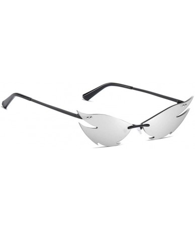 Rimless Rimless Sunglasses Steampunk Protection - CJ190N4D432 $23.21