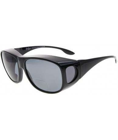 Oversized Polarized Sunglasses Polycarbonate Sunreaders - S030pgsg-black - C1187DDICG6 $34.94