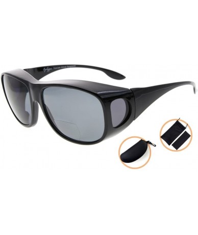 Oversized Polarized Sunglasses Polycarbonate Sunreaders - S030pgsg-black - C1187DDICG6 $34.94