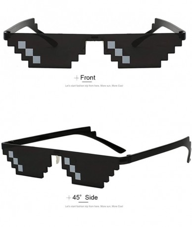 Round Sunglasses Identity Mosaic Glasses Sunglass - CK18TWCSXRA $21.74