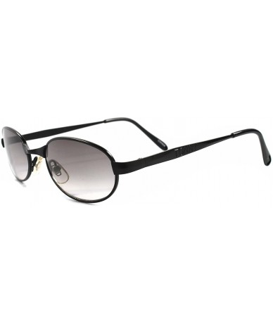 Rectangular Classic Vintage 80s 90s Urban Old Fashion Mens Black Rectangle Sunglasses - CG180247EH0 $23.19