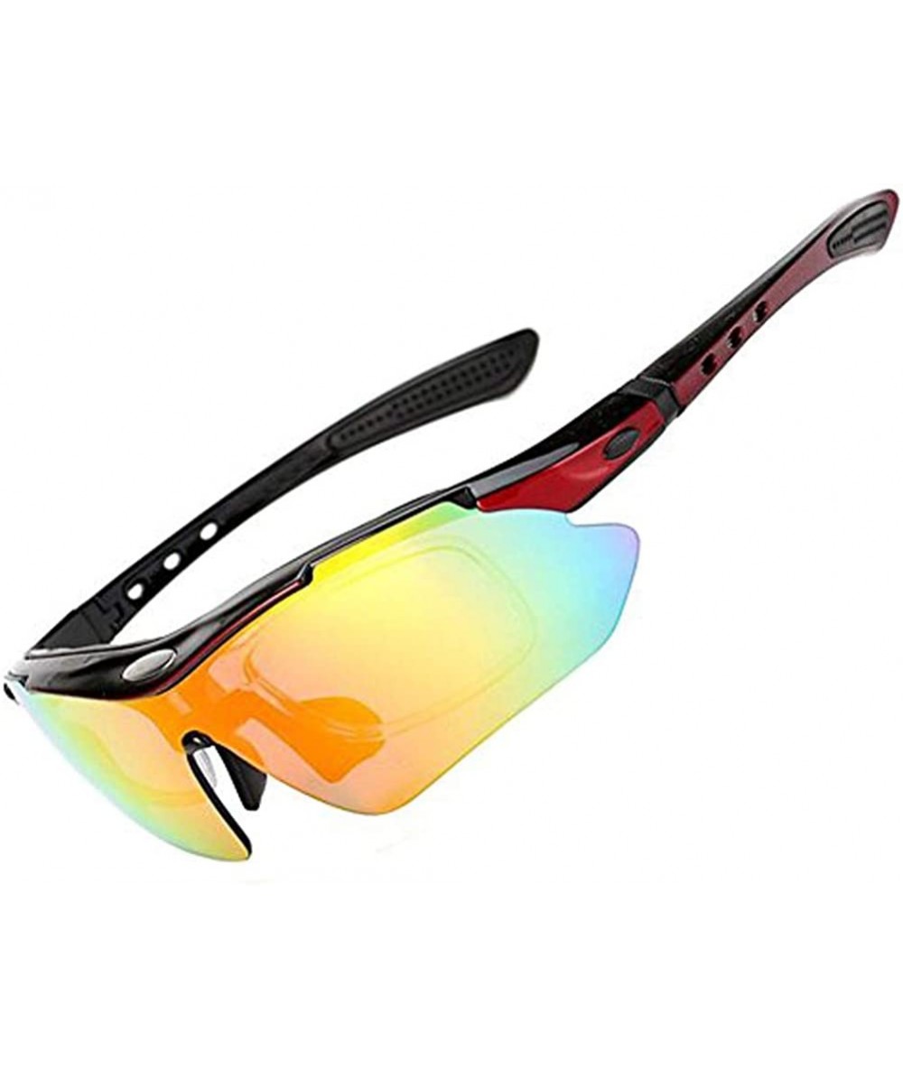 Sport Sunglasses Interchangeable Unbreakable - C918H785DI5 $48.79