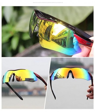 Sport Sunglasses Interchangeable Unbreakable - C918H785DI5 $48.79