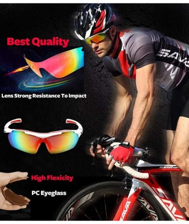 Sport Sunglasses Interchangeable Unbreakable - C918H785DI5 $48.79