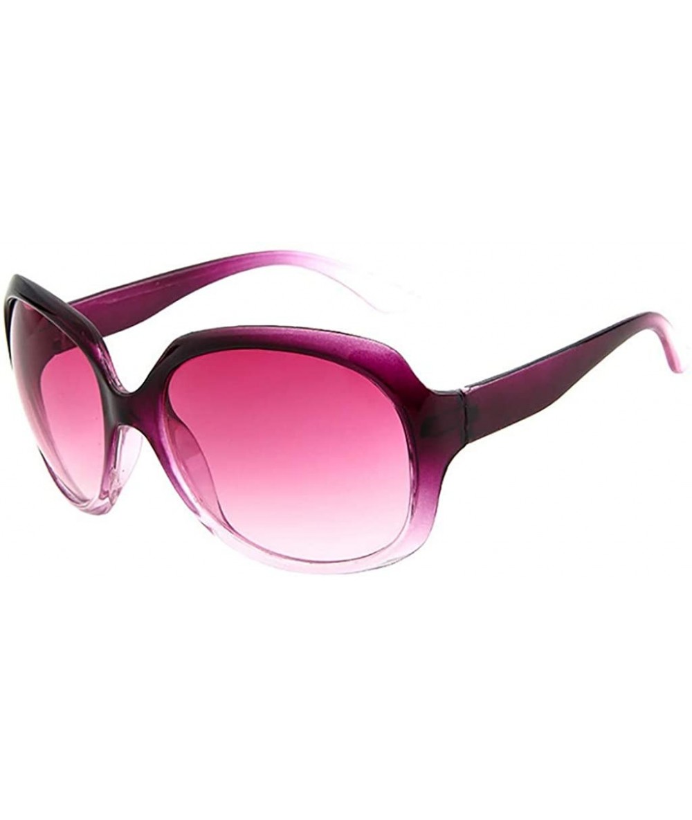 Square Vintage Sunglasses-Women Eyewear Fashion Ladies Sunglasses - B - C818RHWY5KC $15.01