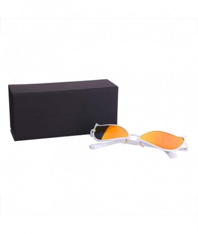 Sport One Piece Sunglasses Doflamingo Glasses Anti UV 100% Sunglasses - White - C4189HKOEWT $65.76