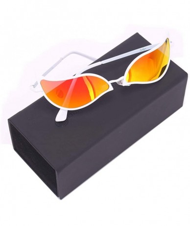 Sport One Piece Sunglasses Doflamingo Glasses Anti UV 100% Sunglasses - White - C4189HKOEWT $65.76