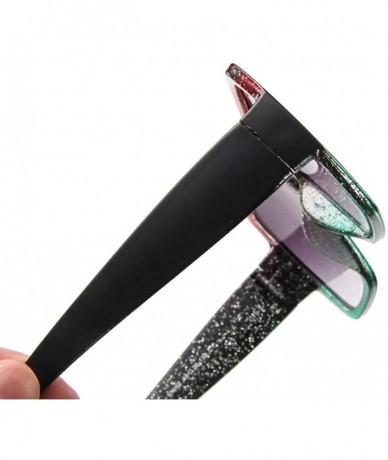 Wrap Unisex Square Sunglasses Retro Sunglasses Fashion Sunglass Polarized Sunglasses for Men Women Sun glasses - A - CZ190766...