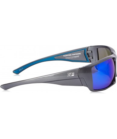 Sport Men's Mahi Polarized Iridium Wrap Sunglasses - Shiny Dark Pearl Grey - C811RA62AP5 $67.53