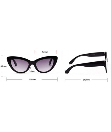 Cat Eye Ladies Sunglasses Sexy Retro Sun Glasses for Women Cat Eye Popular Gift Items - Red - C818KMCQDIN $17.98