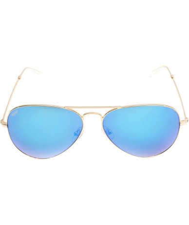 Aviator Italy Fashion Style Sunglasses For Women Men Real Crystal Glass 2019 Model - CL18Q6M65LO $56.97