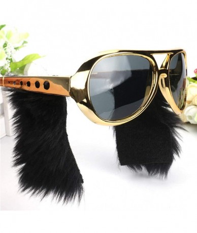 Aviator Creative Novelty Glasses Decoration Fit for Halloween- Christmas- Costume Party - Elvis Glasses - C218YHKQUUO $18.69