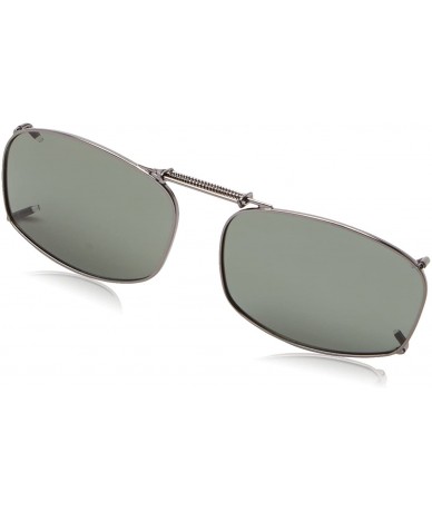 Rectangular 5 48 Rectangular Polarized Sunglasses - Transparent - C111KCBX5KV $43.77