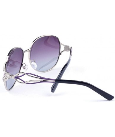 Sport Sunglasses - Fashion Ladies Polarized Sunglasses-Purple - Purple - C418SWKINMY $51.95