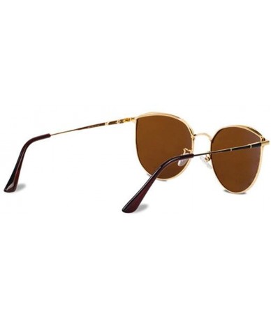 Aviator Men's Sunglasses Metal Frame- Driving Sunglasses HD Polarized Sunglasses - B - C018SM967MH $77.90