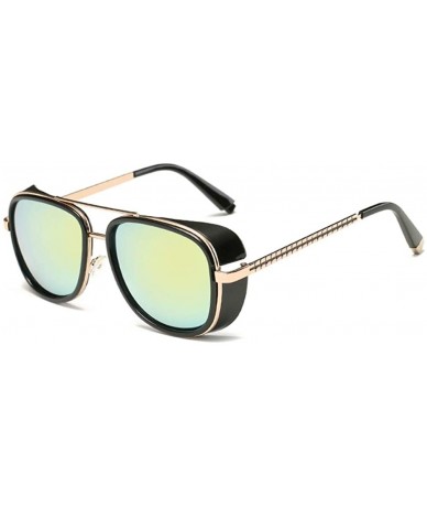 Goggle Vintage Designer Sun glasses - C7 - CV18HLLTMMT $23.87