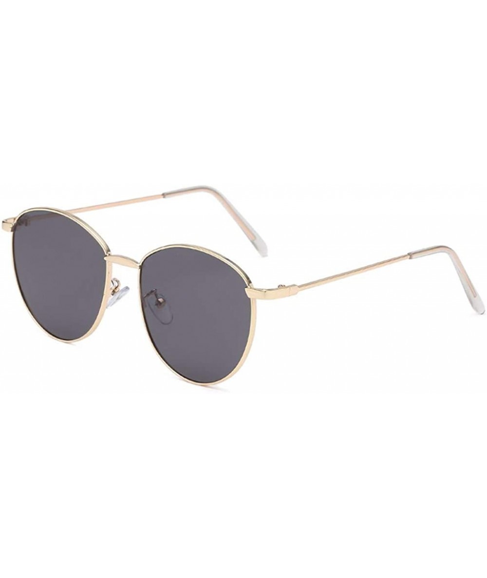 Rimless Polarized Fashion Man Women Irregular Shape Sunglasses Glasses Vintage Retro Style - Multicolor-b - CN18T963R3L $17.15