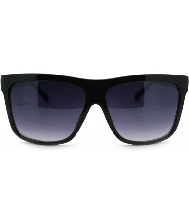 Oversized Oversized Square Sunglasses Stylish Modern Arrow Design Unisex - Black - CR1856LG0S4 $18.29