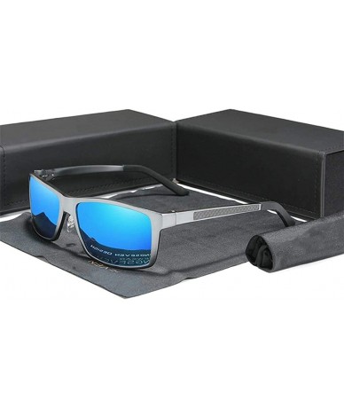 Oversized Men's 2020 aluminum-magnesium sunglasses driving mirror polarized glasses that man/woman UV400 - Gun Gray - CZ1982Y...