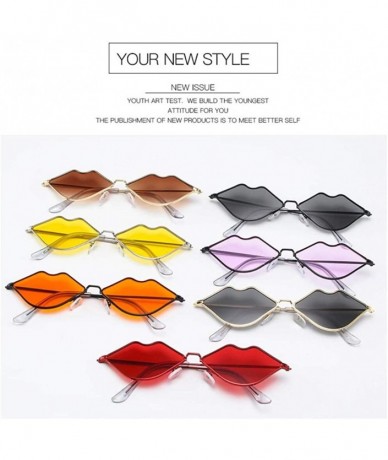 Wrap Sunglasses Retro Fashion Glasses Small - Brown - CC18QGYYAGE $23.30