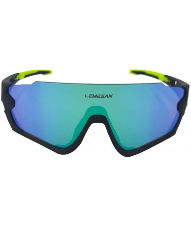 Sport Polarized Sports Sunglasses Cycling Glasses Baseball Fishing Golf Driving Goggle - 05blackgreen&bluelenes - CU18YZYSDZ0...