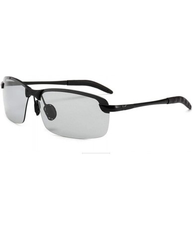 Shield Polarized Sunglasses Glasses Driving Metal Frame Unbreakable - 100% UV (Color 2-1) - 43862 - CT199UDOTLX $46.64