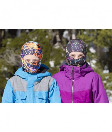 Sport Kids Balaclava Hood - Tie Dye Teal - CO18I5544S4 $62.03