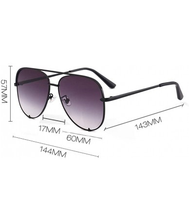 Aviator Designer Aviator Sunglasses for Women Classic Oversized Pilot Sun Glasses UV400 Protection - CH18OR0S205 $41.08