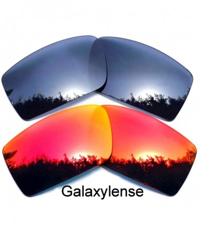 Oversized Replacement Lenses Gascan Black&Red Color Polarized 2 Pairs - Black&red - CQ122ER00QR $26.90