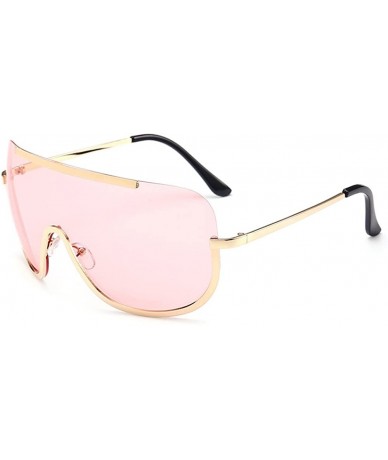 Square Sunglasses And Eyewear Women Vintage Retro Glasses Unisex Fashion Aviator Mirror Lens Sunglasses - Pink - CJ18NC6N9NE ...