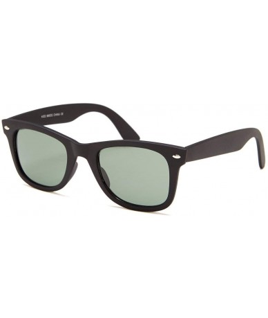 Wayfarer Men's Winston Sunglasses + Pouch- Black- 50-22-150 - CQ12MYXRQY2 $32.96