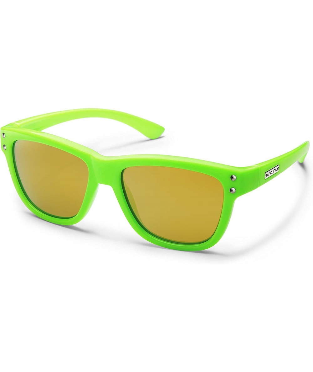 Sport Carob Polarized Sunglasses Small/Kids Size - Green - CR11P3DJ64H $95.90