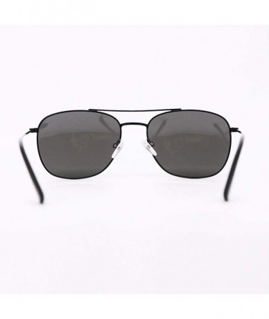 Aviator Men Premium Classic Aviator Polarized Sunglasses 100% UV Protection Sun Glasses Shades - Gray - CX18RYWDA60 $26.62