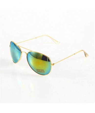 Oversized Women Retro Polarized Sunglasses UV Protection Mirrored Lens Oversized Eyewear - 8 - C218DRMSW6H $20.18