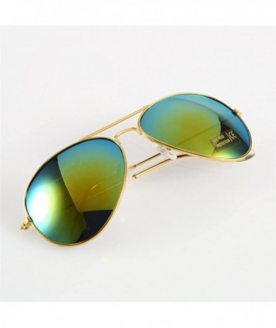 Oversized Women Retro Polarized Sunglasses UV Protection Mirrored Lens Oversized Eyewear - 8 - C218DRMSW6H $20.18