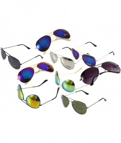 Oversized Women Retro Polarized Sunglasses UV Protection Mirrored Lens Oversized Eyewear - 8 - C218DRMSW6H $20.18