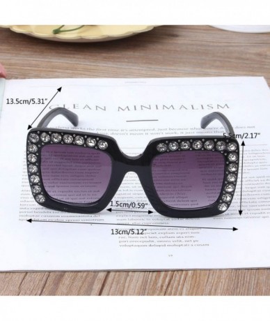 Goggle Luxury Rhinestone Kids Sunglasses Square Sun Glasses Children Baby Boys Girls Oculos De Sol Feminino - 4 - C0197Y6ZAE6...