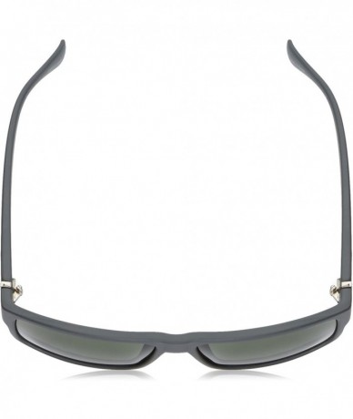 Rectangular Pld2030/S Rectangular Sunglasses - Gray Wood/Green - C1128BH0TBZ $82.32