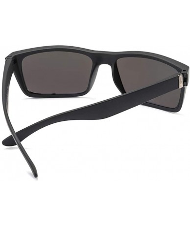 Sport Classic Polarized Sunglasses Glasses - Black Yellow - C3199OC78IT $21.85