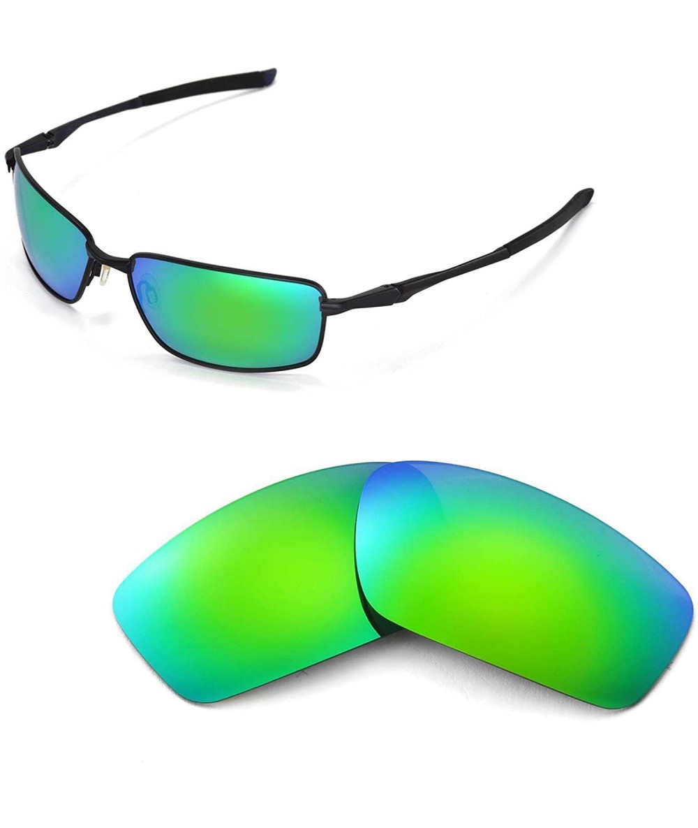 Sport Replacement Lenses Splinter - 7 Options Available - Emerald Mirror Coated - Polarized - CL11GGZ5TRJ $30.47