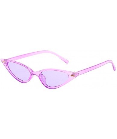 Cat Eye Cateye Sunglasses Unisex 80's Party Favors Eyewear Cat Eye Sunglasses (Style A) - C7196IT6AH5 $16.24