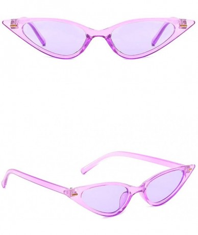 Cat Eye Cateye Sunglasses Unisex 80's Party Favors Eyewear Cat Eye Sunglasses (Style A) - C7196IT6AH5 $16.24