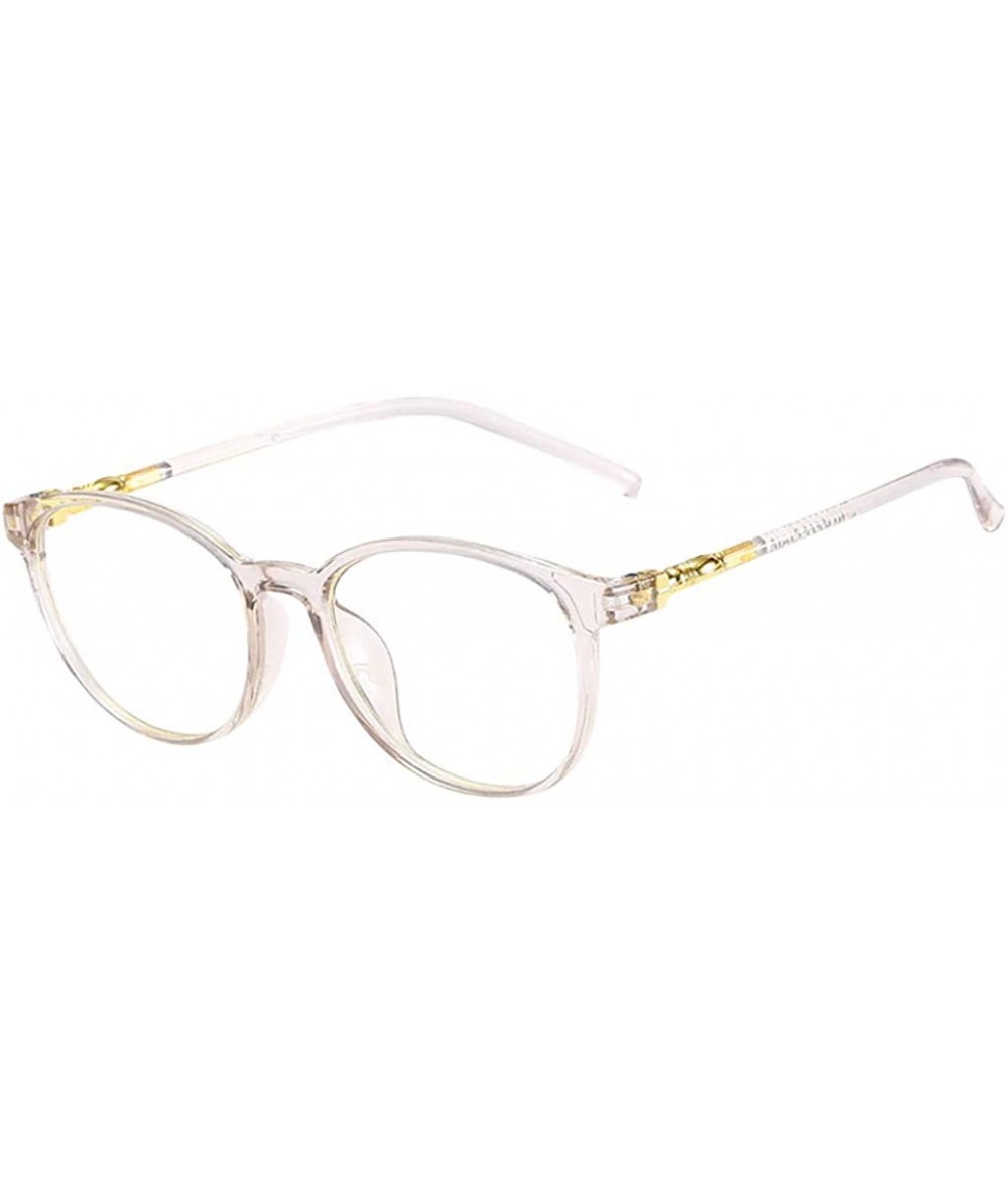 Rimless Reading Unisex Stylish Square Non-Prescription Eyeglasses Glasses Clear Lens Eyewear - Gray - CA18T6ERT4K $17.15