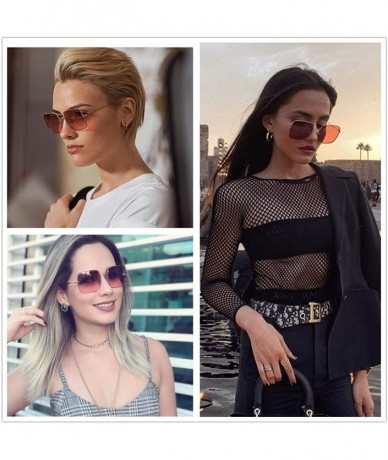 Round Oversized Retro Round Polarized Sunglasses for Women Circle Lens Large Frame 100% UV Protection - C118S0NQDCS $26.82