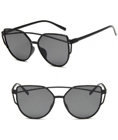 Rimless Women Fashion Twin-Beams Classic Sunglasses - A - C018D7WE89A $15.97