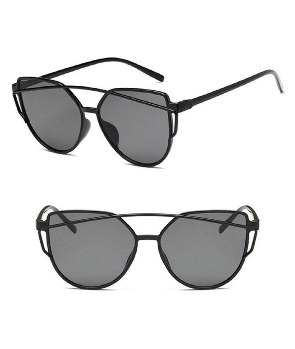 Rimless Women Fashion Twin-Beams Classic Sunglasses - A - C018D7WE89A $15.97