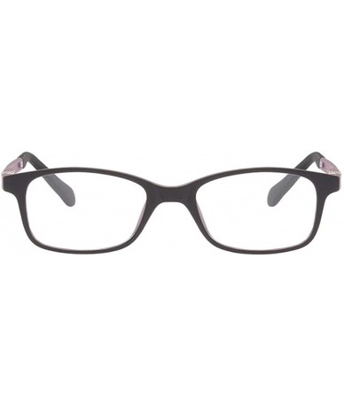 Round Anti-myopia Eyeglasses for Kids - Anti Blue Light Glasses for Age 3-13Y - Black-purple - CB198R3IUKO $25.64