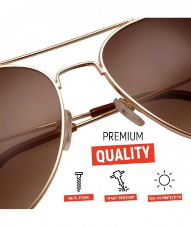 Square Unisex Aviator Sunglasses - Fashionable & Lightweight Frame Suits All Face Shapes - 100% UV Protection - CQ12CH5P5V1 $...