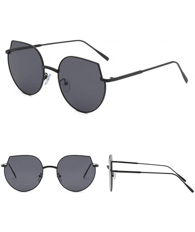 Oversized New Irregular Shape Vintage Glasses for Women Men Retro Style Sunglasses - C - CH18UM7UTKA $24.05